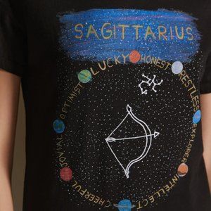 Unfortunate Portrait Zodiac (Sagittarius) Graphic Tee